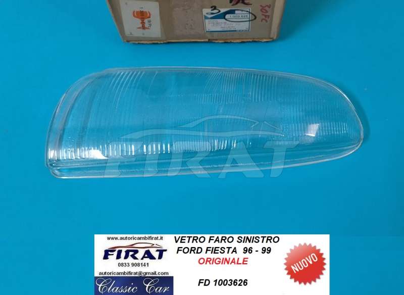 FARO FORD FIESTA 96 - 99 SX ORIGINALE (SOLO VETRO)